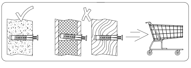 DEDEMAN 674 x 348 x 2000 mm Hangers with Photo Mirror - Fig12