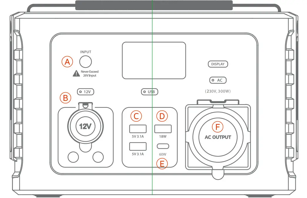 xtorm AXP300U Portable Power Station - Figure 1