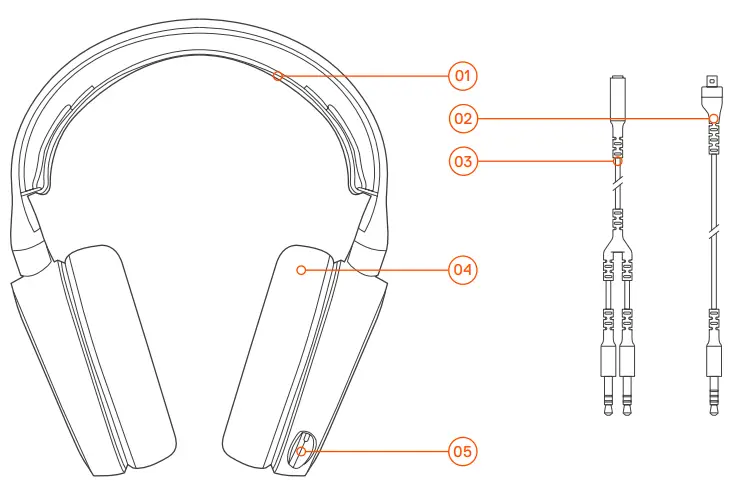 SteelSeries Arctis 3 - All-Platform Gaming Headset (1)