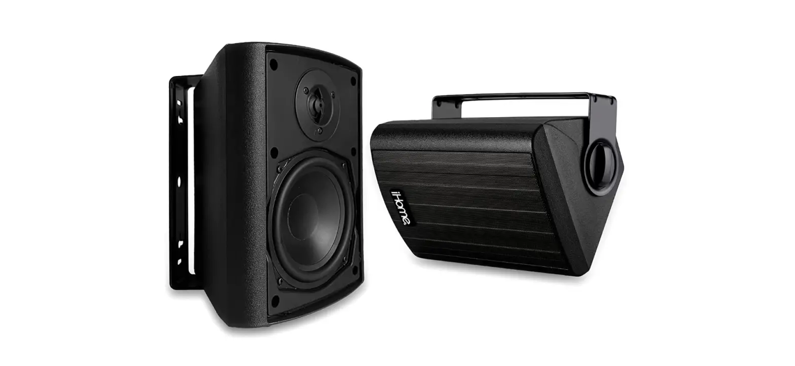 Ihome Ihsi-w400bt-pr-blk Bluetooth Wall/ceiling Speakers Instruction Guide