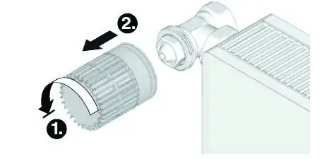 Honeywell Home HR90 TheraPro Radiator Controller - Preset time programs