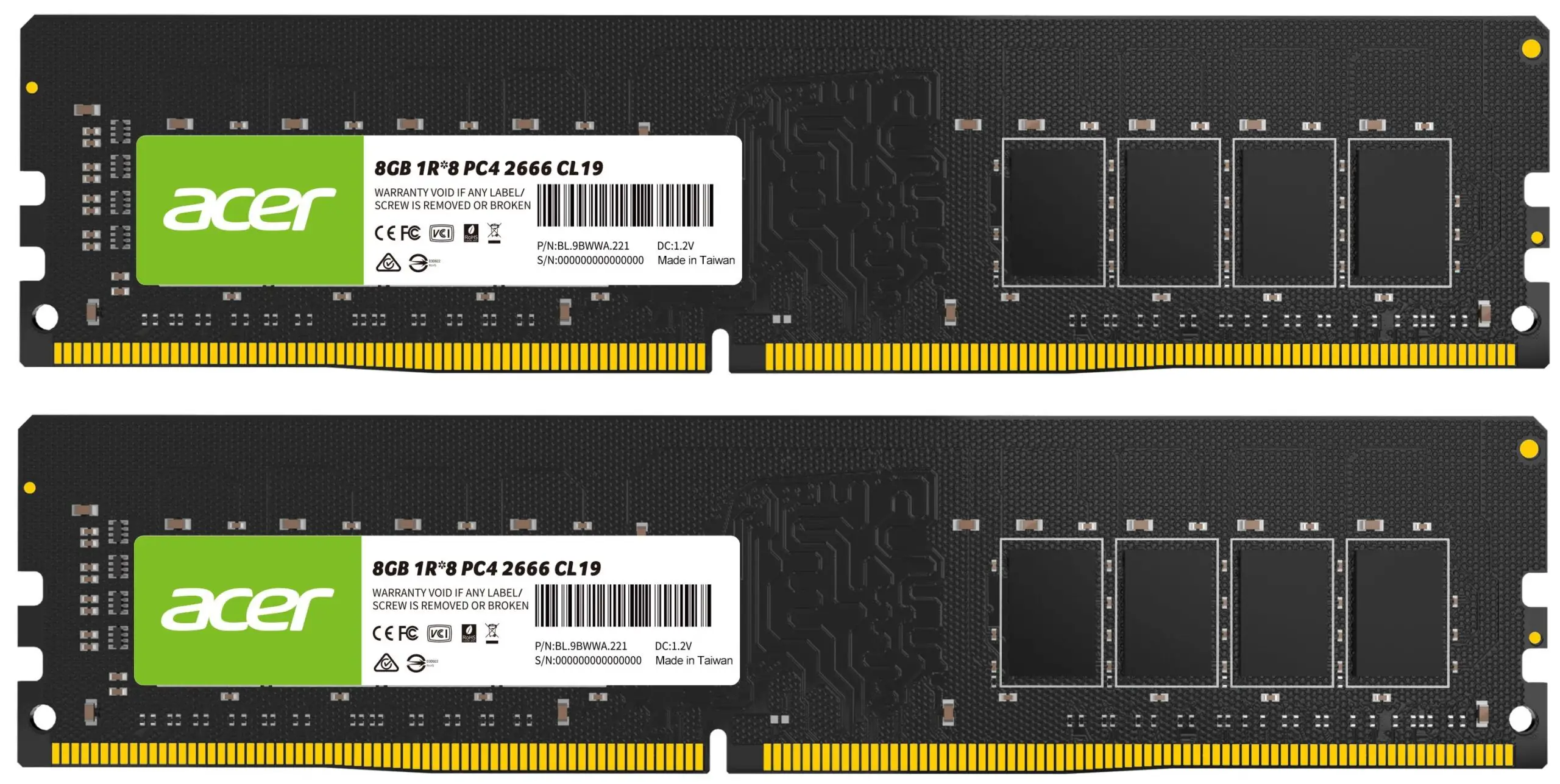 acer UD100 U-DIMM Desktop DRAM Module