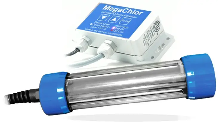 CONTROLOMATIC MegaChlor CD Saltwater Chlorine Generation System for SwimSpas
