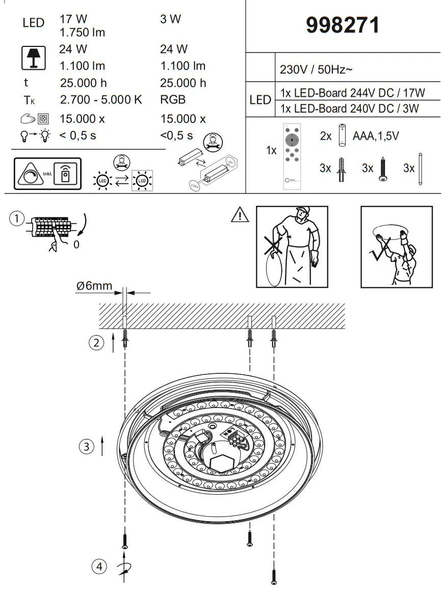 LeuchtenDirekt 998271 RIBBON fig 2