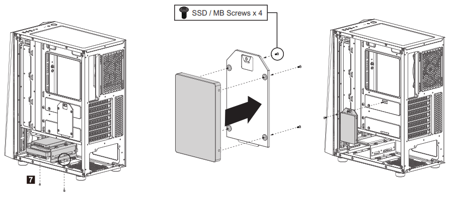 ZALMAN S4 Plus ATX Mid Tower Computer Case - Steel Panel1
