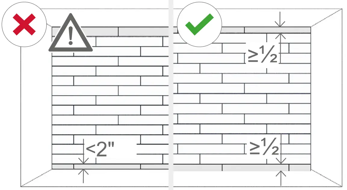 Orientation of the pieces