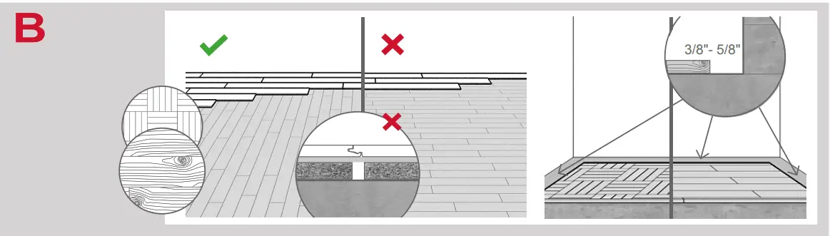 Suitable sub floors and preparation