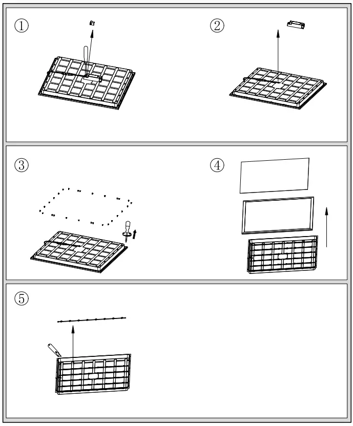 MAZDA RC008C Panel LED