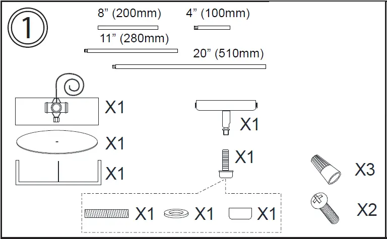 Dainolite-PST-214P-Preston-4-Light-21-inch-Wide-Pendant-fig-1