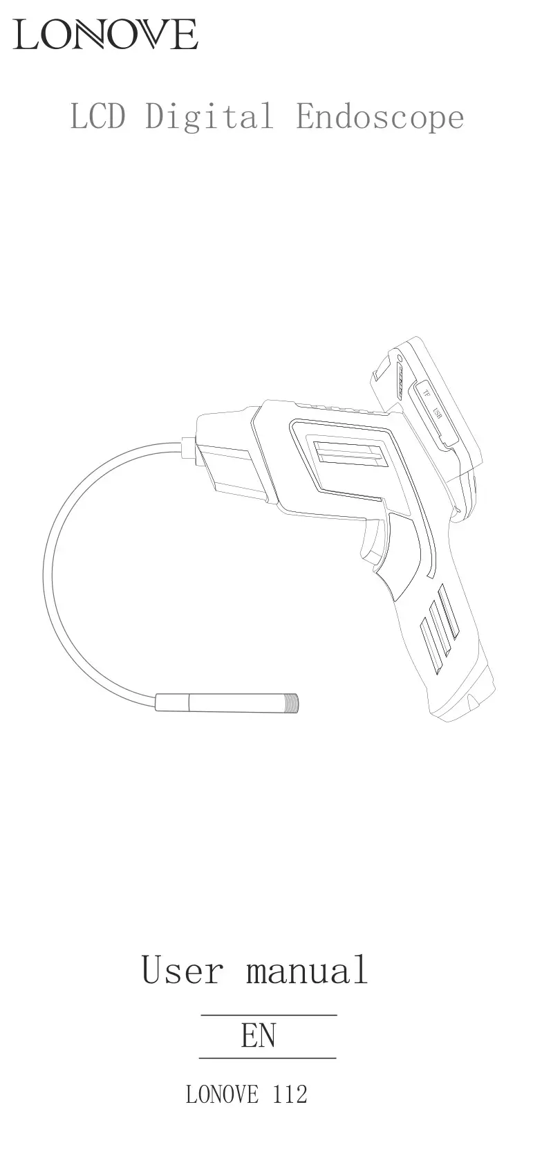 LONOVE 112 LCD Digital Endoscope User Manual
