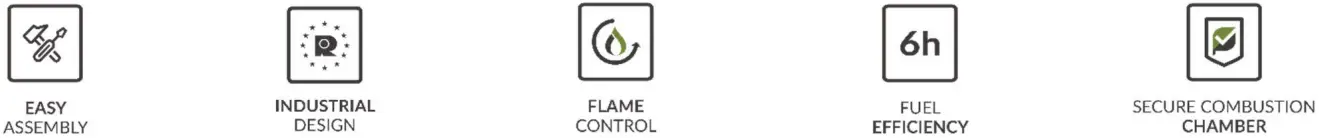 BIOPASJA A900 Artflame 900 Manual Bioethanol Burner - fig 1