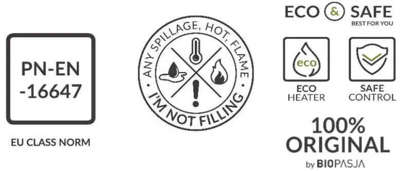 BIOPASJA A900 Artflame 900 Manual Bioethanol Burner - fig