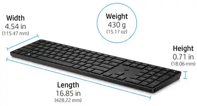 HP-455-Programmable-Wireless-Keyboard-Fig-1