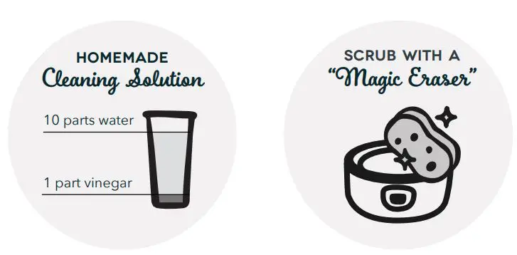 DASH DEC207 Express Egg Cooker Instruction Manual - Cleaning the Heating Plate