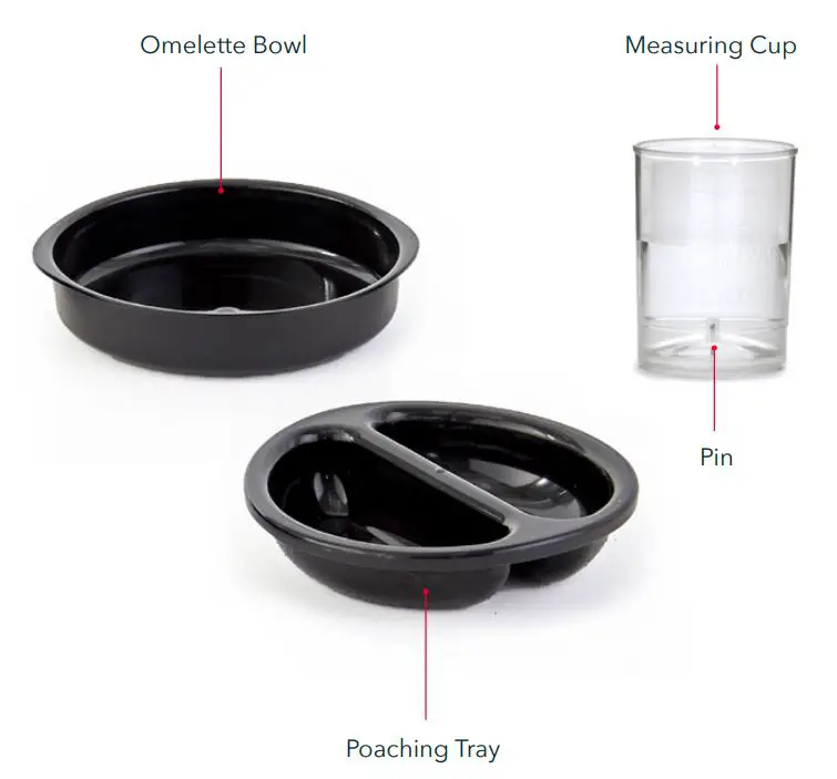 DASH DEC207 Express Egg Cooker Instruction Manual - PARTS & FEATUREs