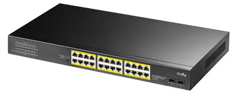 cudy GS1028PS2 24-Port Gigabit PoE Plus Switch