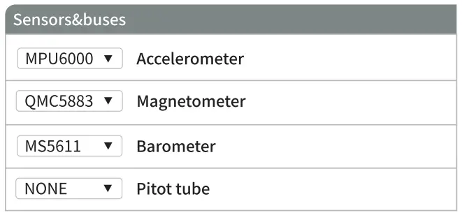Magnetometer & Barometer Settings