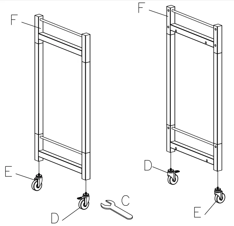 ASHLEY A4000501 Chaseton Bar Cart with Casters-fig3