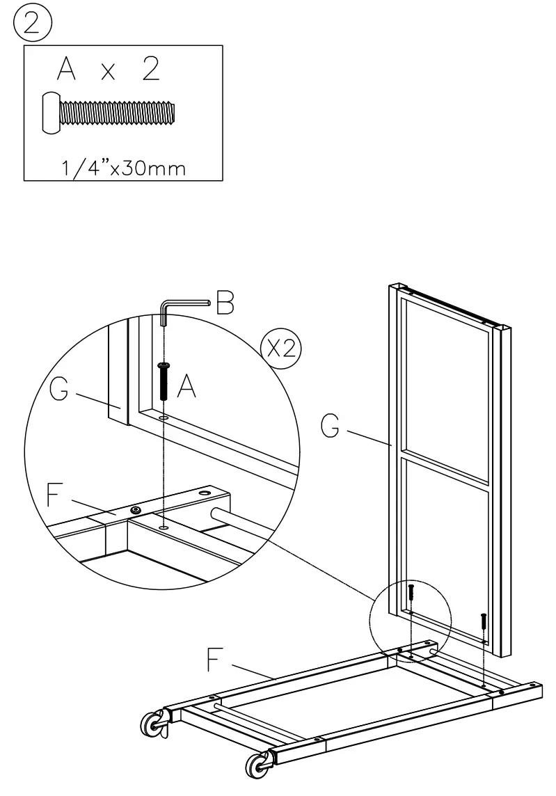 ASHLEY A4000501 Chaseton Bar Cart with Casters-fig4
