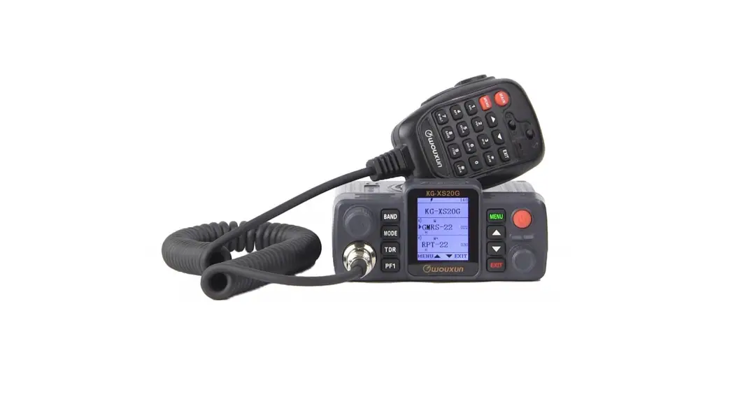 Wouxun Kg-xs20g Plus Gmrs Base/mobile Two Way Radio Owner's Manual