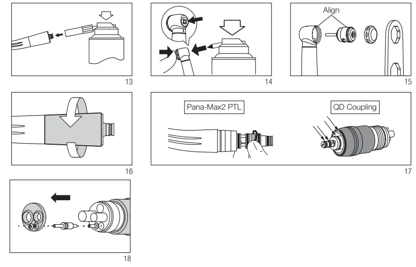 NSK Pana Max2 M4 Air Turbine - fig 1