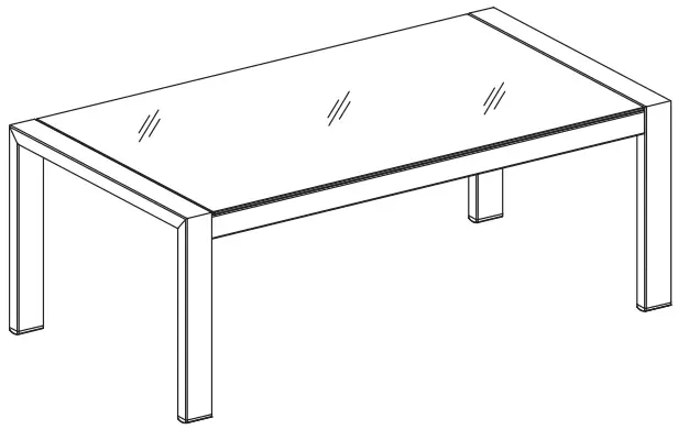 D001 Sitges Corner Set Grey-Table