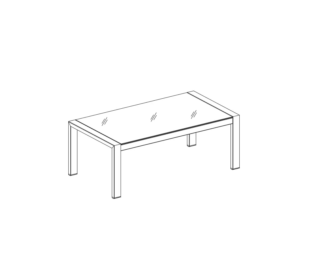 Argos D001 Sitges Corner Set Grey-table Instruction Manual