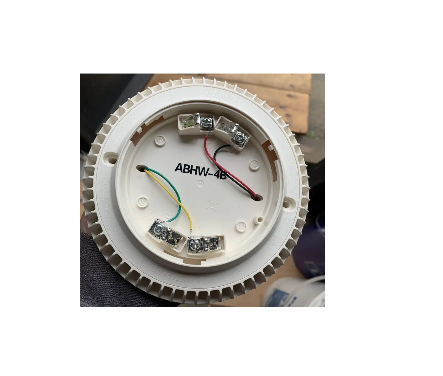 Siemens Abhw-4b Intelligent Audible Base Instruction Manual