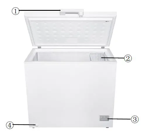 Continental-Edison-CECC287WE-Chest-Freezer-fig-1