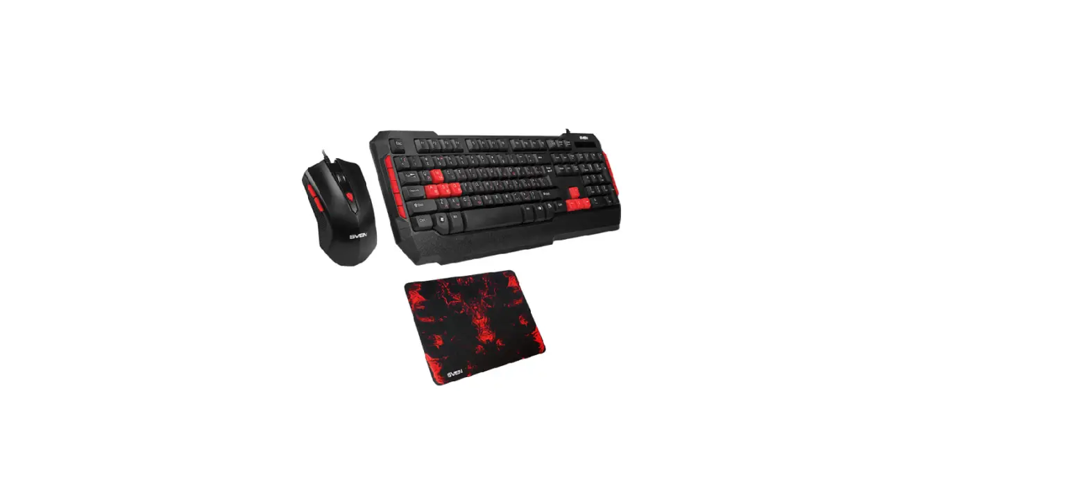 Sven Gs-9000 Gaming Combo Keyboard Plus Mouse Plus Mouse Pad User Manual