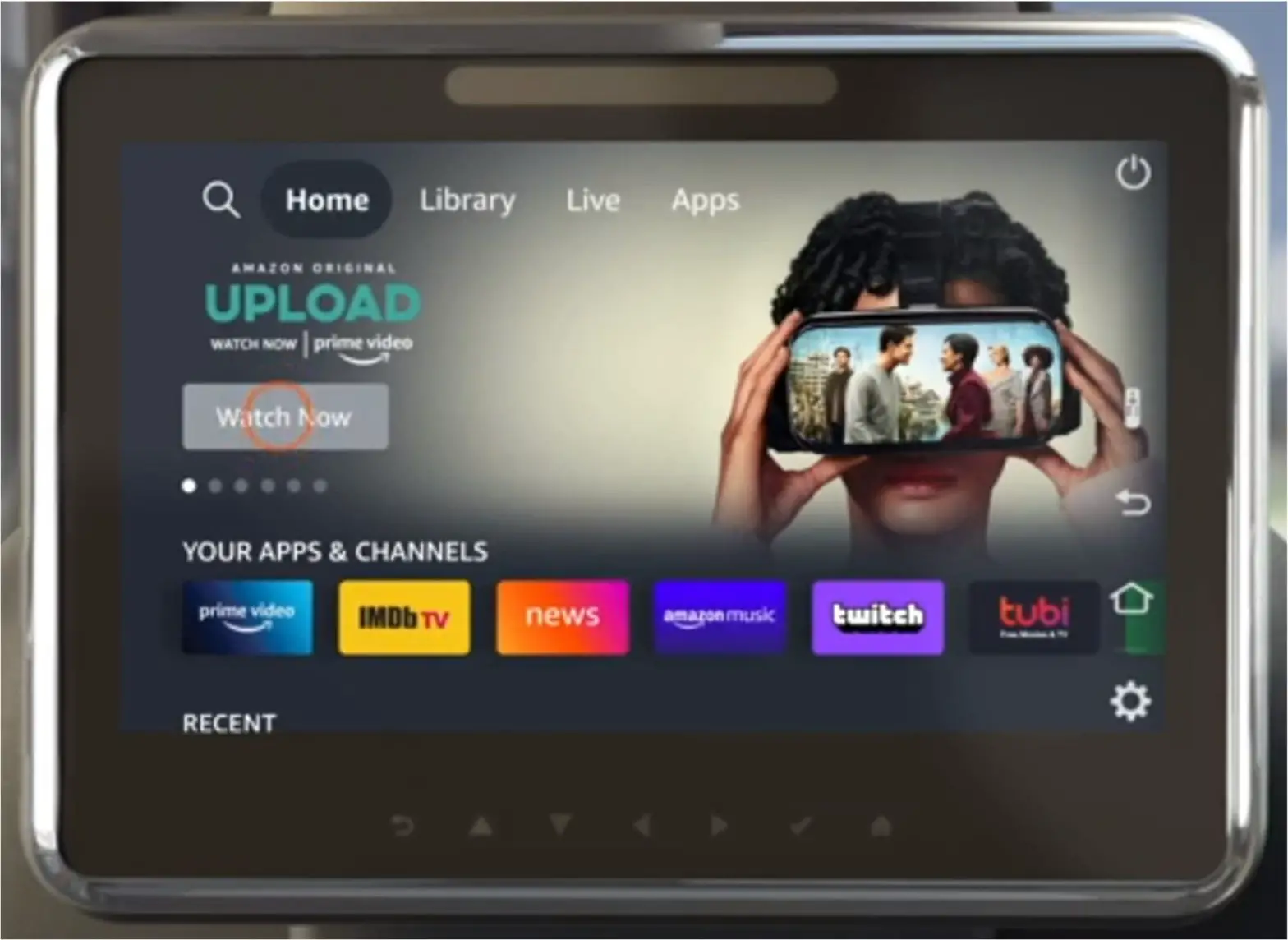 Voxx Evolve Rear Seat Entertainment - CONTROLS and CONNECTIONS