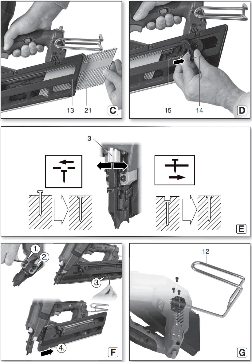 metabo NFR 18 LTX 90 BL Cordless Nailer - fig 1