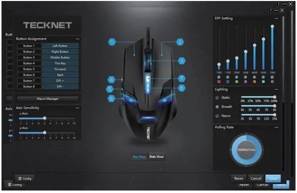 TECKNET GM299 Optical Gaming Mouse-FIG8