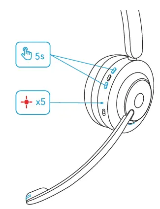 AnkerWork H300 Mono Headset 12