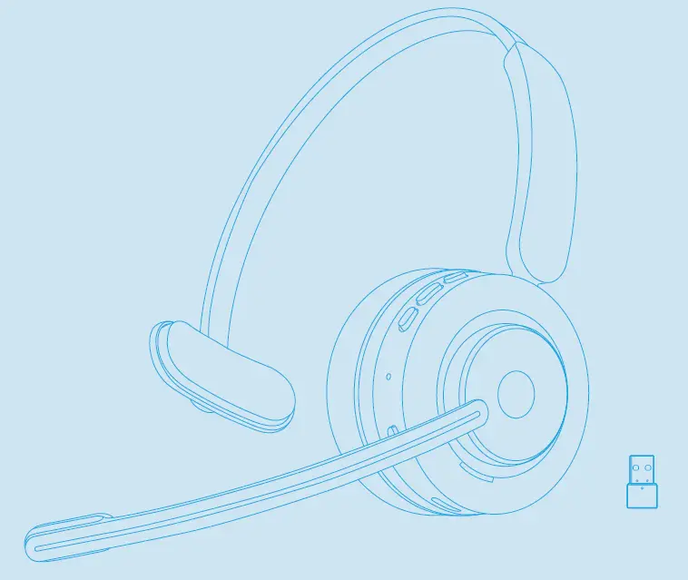 AnkerWork H300 Mono Headset