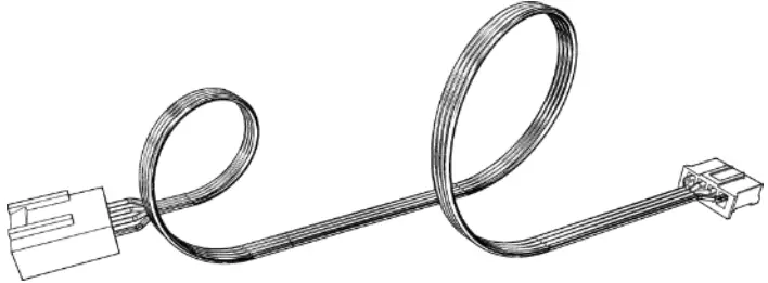 Alphacool Core 10x 4Pin PWM Splitter with SATA Power Connector - Accessories