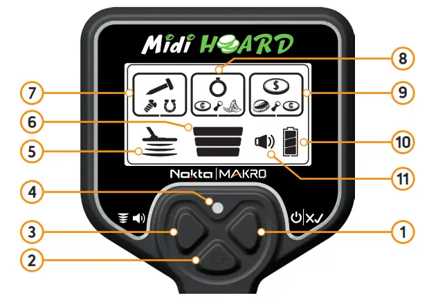 Nokta Midi Hoard - QUICK GUIDE