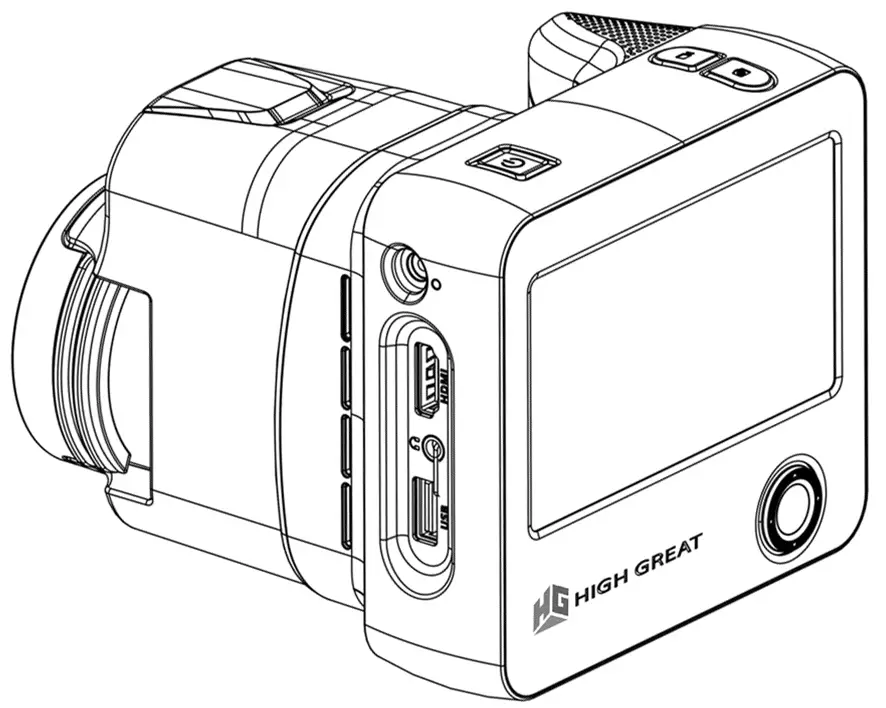 High Great Hg-t01 Infrared Thermal Image Detector User Manual