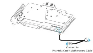 PHANTEKS GLACIER G6000 STRIX RX - CONNECT D-RGB LIGHTING