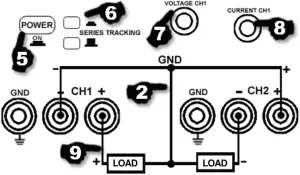 Figure 11 - Symmetric Connection of the adjustable