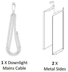 bemodern Arteon 10003SL & 12503SL Fires-- Box- 050237
