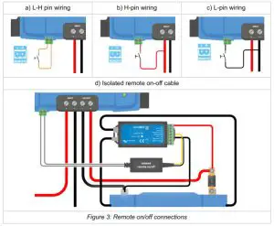 victron energy Orion-Tr Smart DC-DC Chargerremote on-off