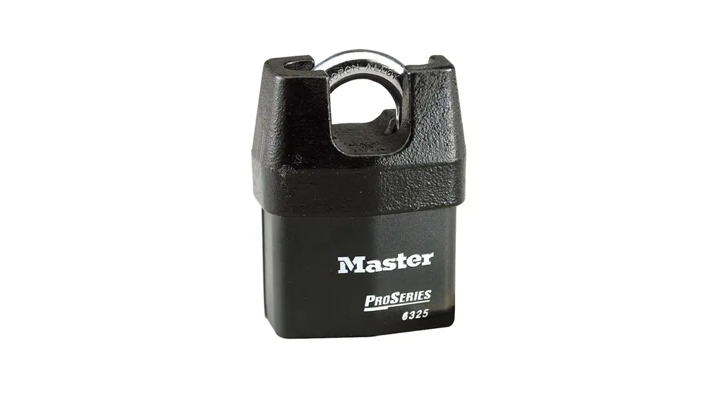 Master Pro Series 6325 Pro Weather Tough/iron Shroud Padlocks Instruction Manual