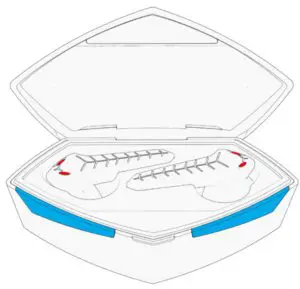 HYPERCEL 15524 Cobra Strike True Wireless Gaming Earbuds - Earbuds