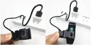 Charging Fitness Tracker Instructions