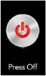 Fitness Tracker Power Off Screen