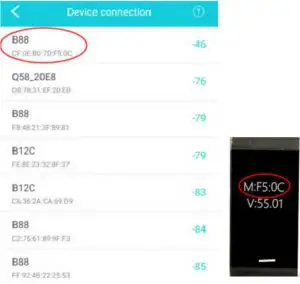 Connecting Fitness Tracker with H Band App