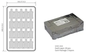 EBYTE E01-2G4M27D SX1278 433MHz 1W DIP Wireless Module - package for batch order