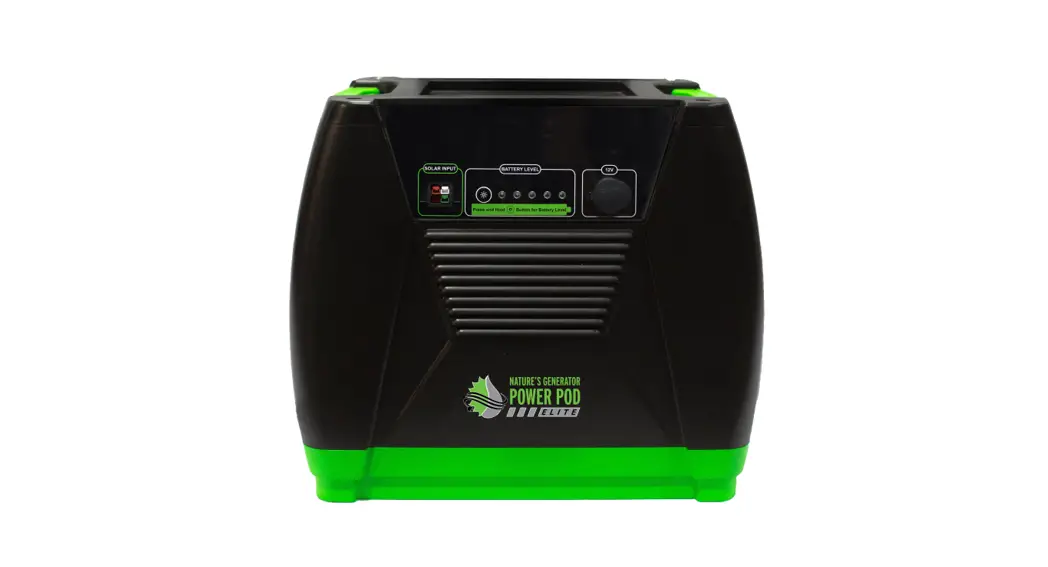 Nature S Generator Hkngpdel Power Pod Elite User Manual