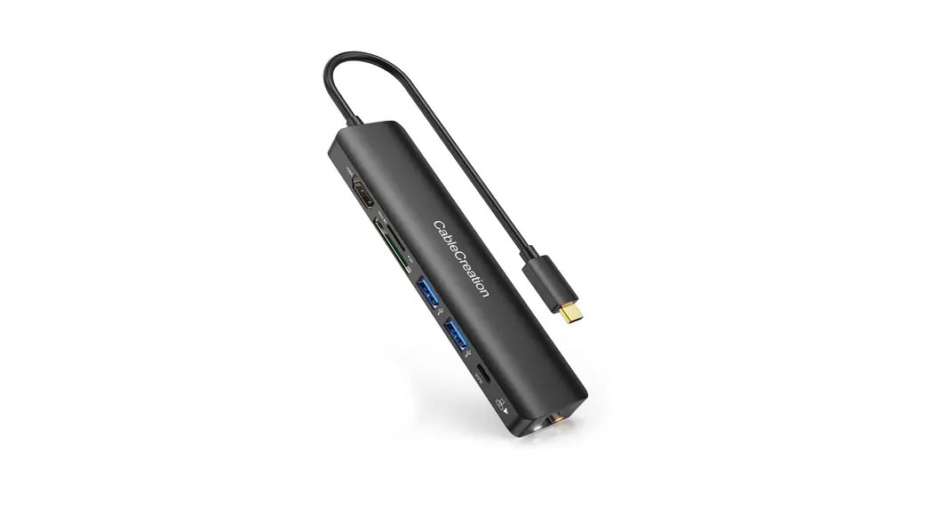 Cablecreation Cd0787 7-in-1 Usb-c Hub Multiport Adapter With Hdmi User Manual